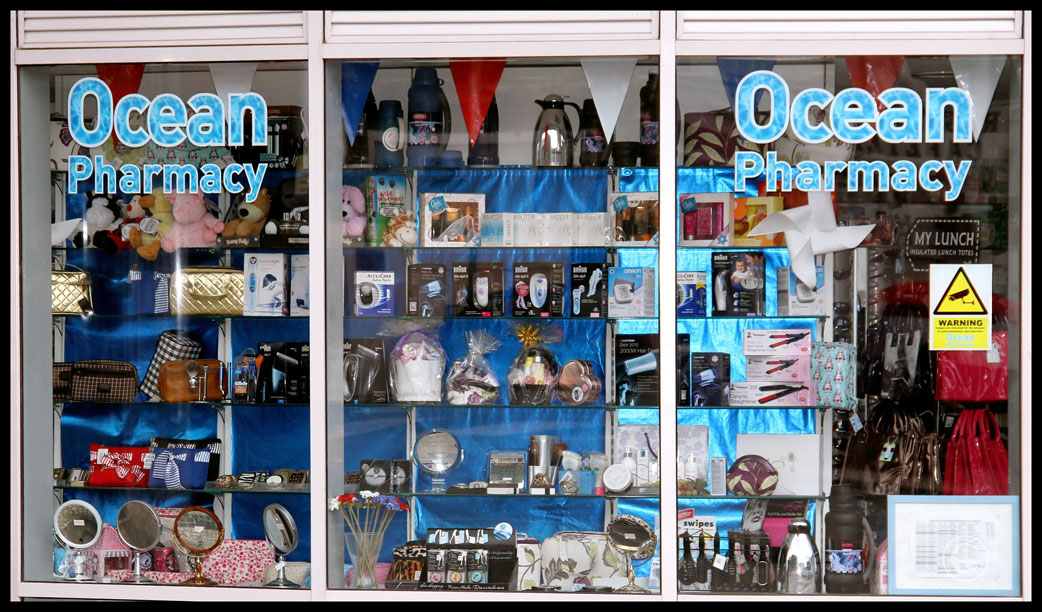 Ocean Pharmacy window